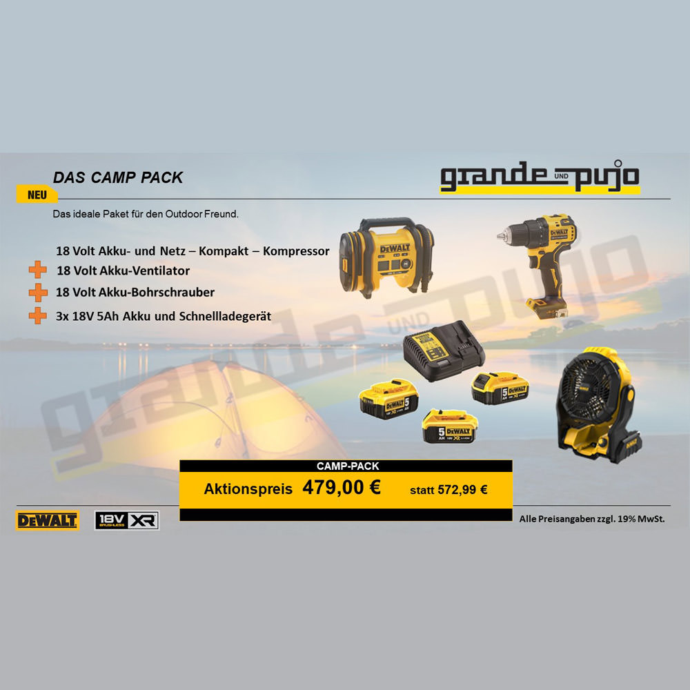 Das CAMP-Pack - Grande & Pujo GbR